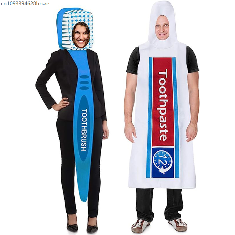 Anime Cosplay Couple - Adult Unisex Women Men Toothbrush Toothpaste